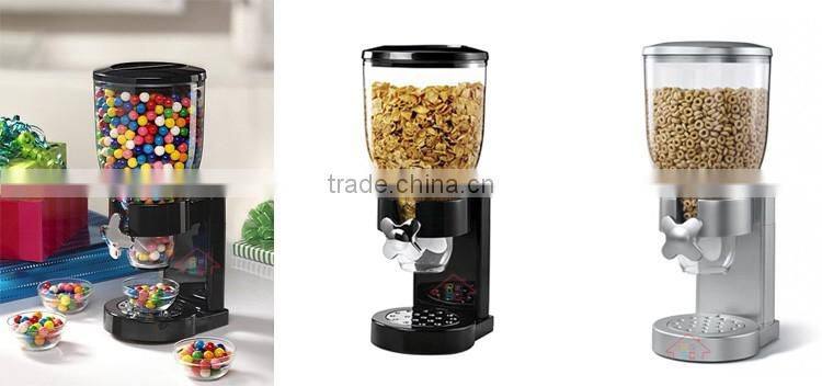 NBRSC Plastic Single Cereal Dispenser Dry Food Candy Storage Container