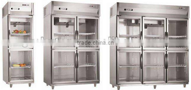 Commercial Kitchen Showcase Refrigerator.