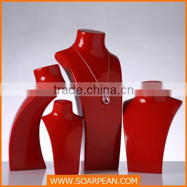 FRP Jewelry Necklace Display Mannequin