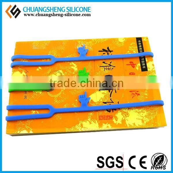 Mix color bookmark, silicone book mark, book point items