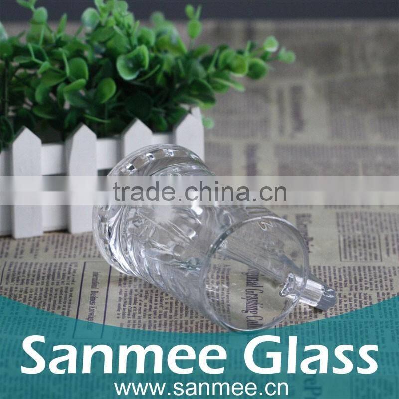 Clear Germany Style Beer Glass Mug with Custom Decal