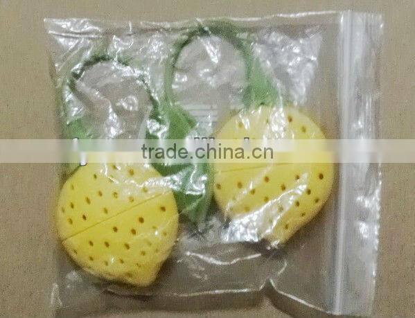2016 top popular silicone tea filter/ silicone tea strainer
