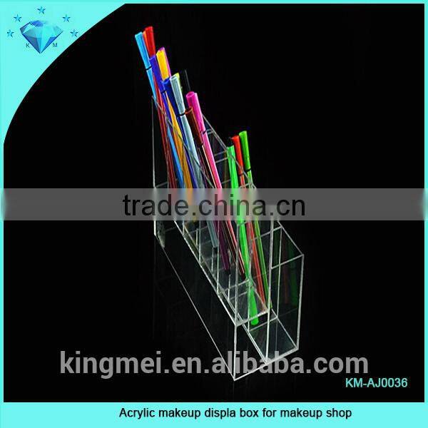 Acrylic makeup cosmetic display stand