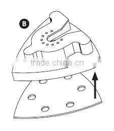 300W professional electric multi tool sets oscillating multi-tool with attachments