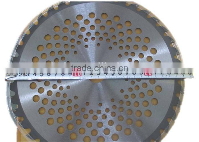 Round Type Brush Cutter Blade Alloy Steel Spare Parts Garden Tools 25cm 40Teech