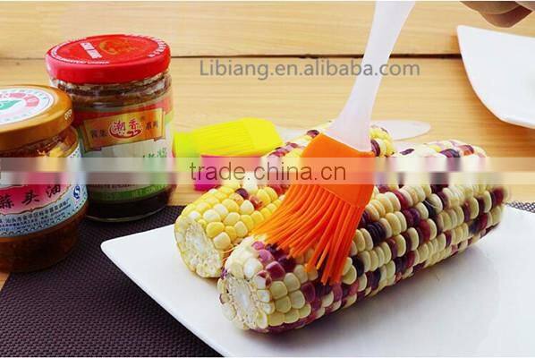 Colorful cooking silicon oil brush