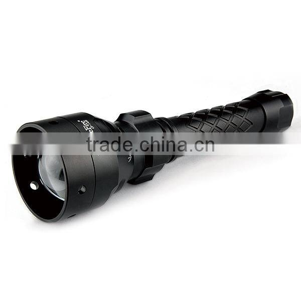 Uniquefire 850nm ir torch light uf 1406 with 50mm zoom lens