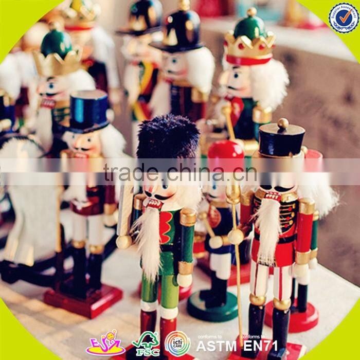 Wholesale best household decoration baby wooden nutcracker,delicate baby wooden nutcracker ,best gift nutcracker W02A008