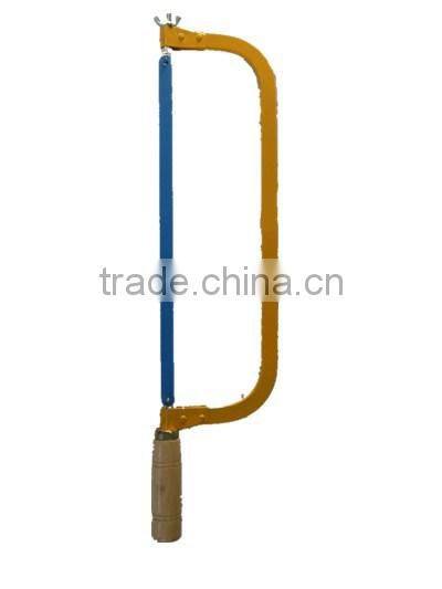 12" High Quality adjustable Hacksaw Frame with wooden handle
