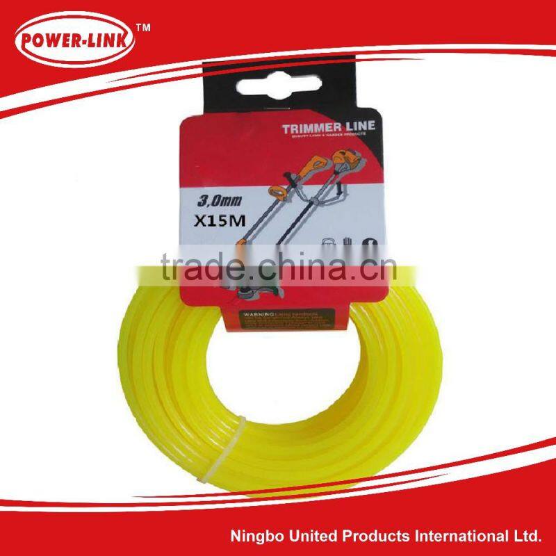 Garden Trimmer line 3.0mmNylon grass trimmer line