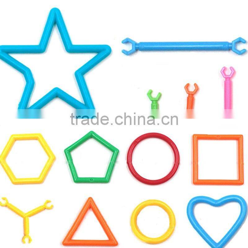 Hot Wholesale Customized Plastic Toys Games Building Blocks Set for Kids