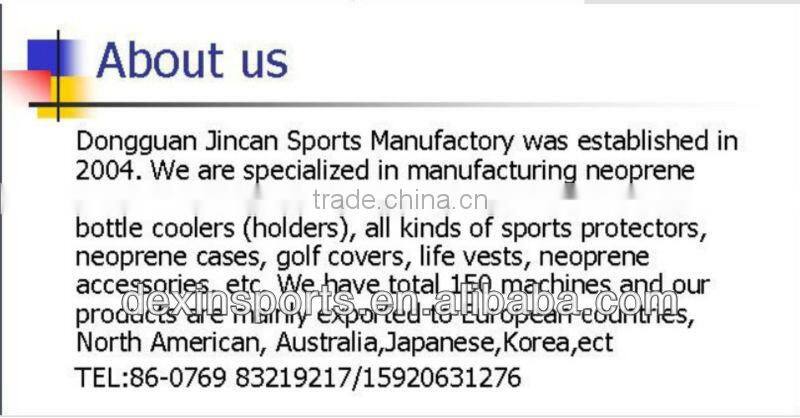 hot sell!neoprene soft camera lens pouch