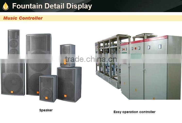 Stainless steel or plastic board floating fountains for lake