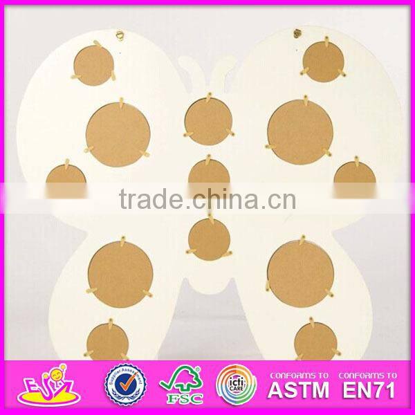 2015 New wooden photo frame for kids,popular wooden photo frame for children,hot sale cute picture photo frame for baby W09A038