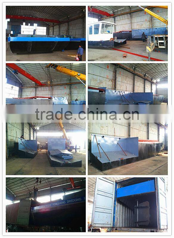 self propelled pump sand transportation barge