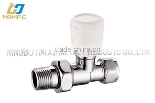 chromed brass radiator valve cap