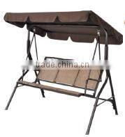 Manufacturer supply high quality 3 people outdoor swing chair for fun for hot sale