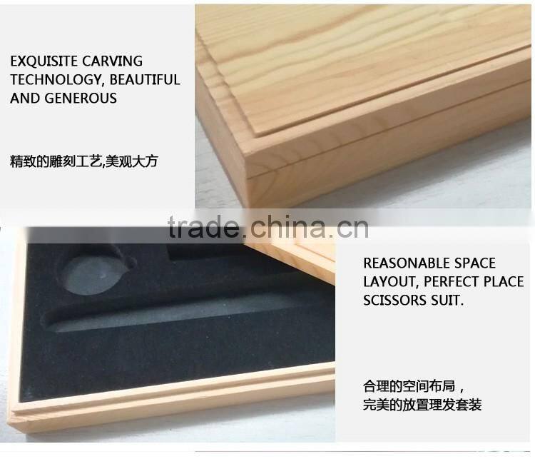 2017 High Quality Wood Scissor Packing Box