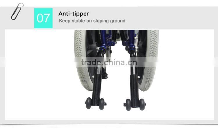 2015 new product used pediatric Children manual cerebral palsy reclining aluminum wheelchair wheelchairs