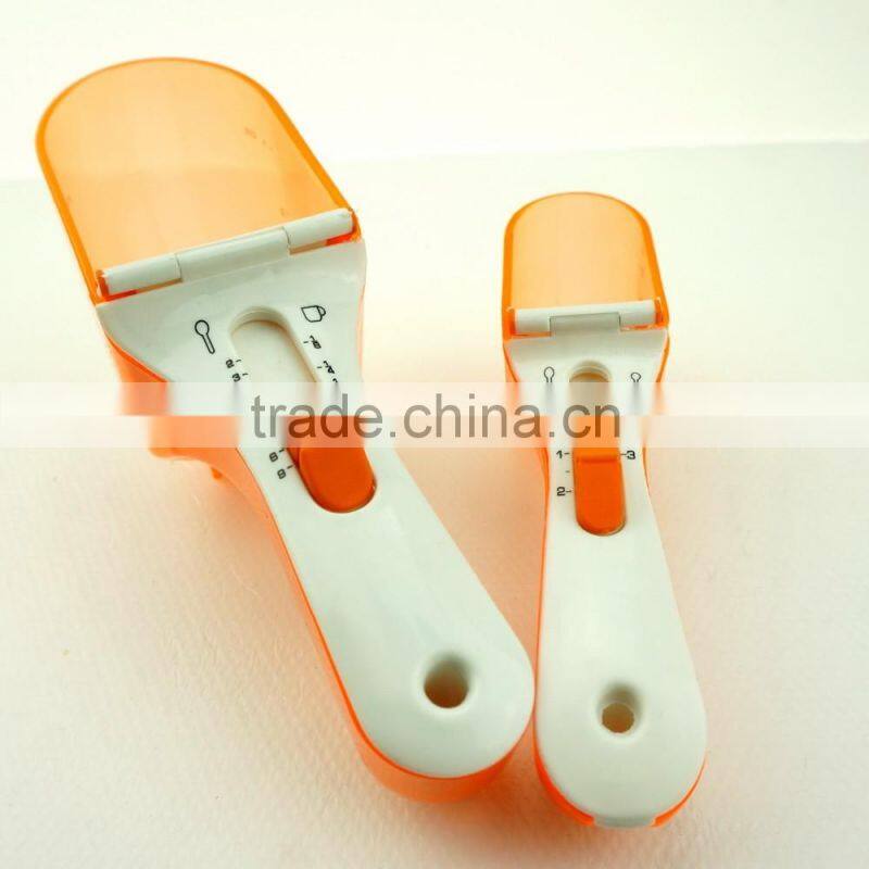 47061 Magnet Adjustable Plastic Kitchen Measuring Spoon