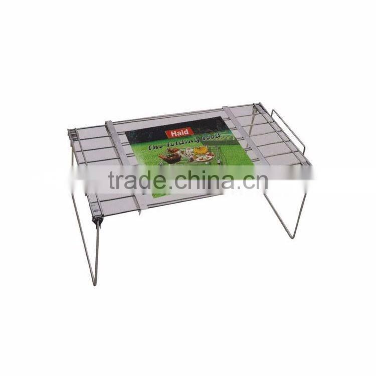 S/S bbq roasting cabinet drying grill rack with flexible stand