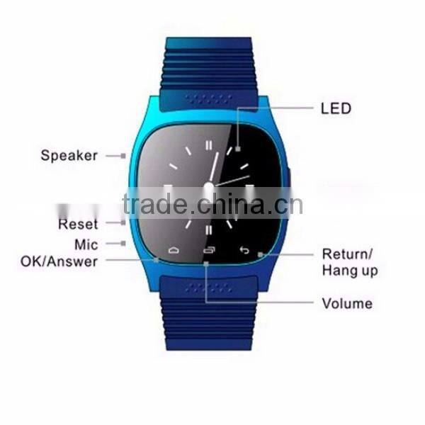 Cheap factory price M26 waterproof touch screen Bluetooth smart watch