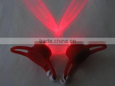 Red Bicycle Headlight Silicone Bike Light For Safety Travel