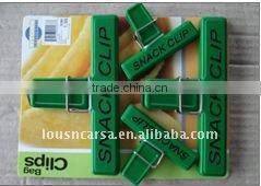 Series Plastic Bag Pegs &Clips,sealing clip , 4pcs /set