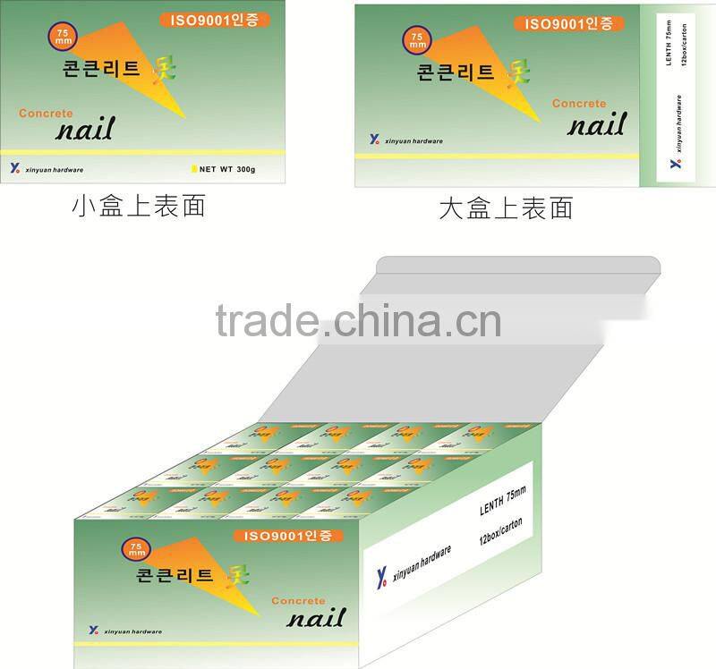 good quality galvanized concrete nail