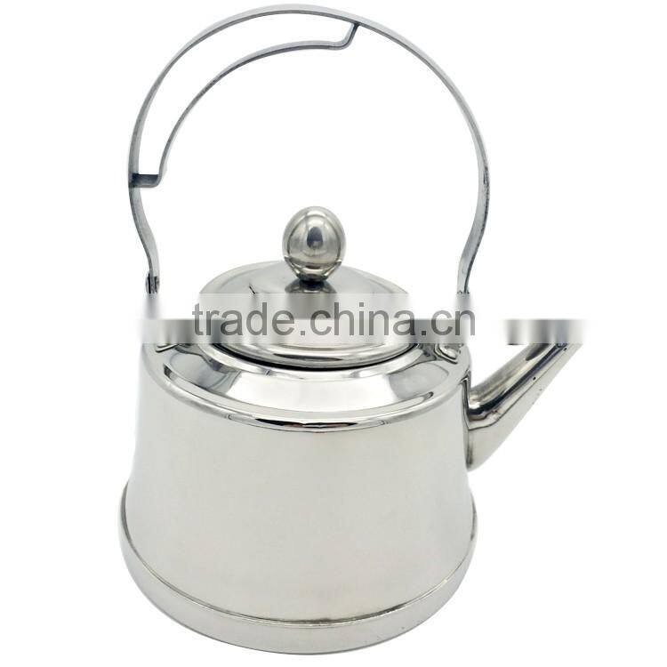 OEM factory supplier metal handle water kettle with tea infuser