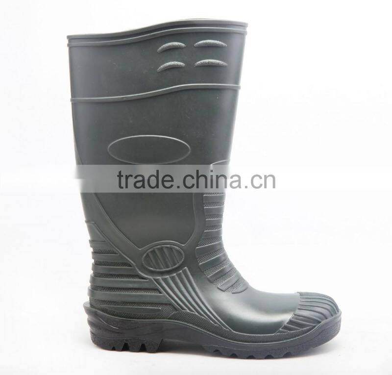 CSA impact and penetration resistance PVC waterproof gumboots safety rain boots