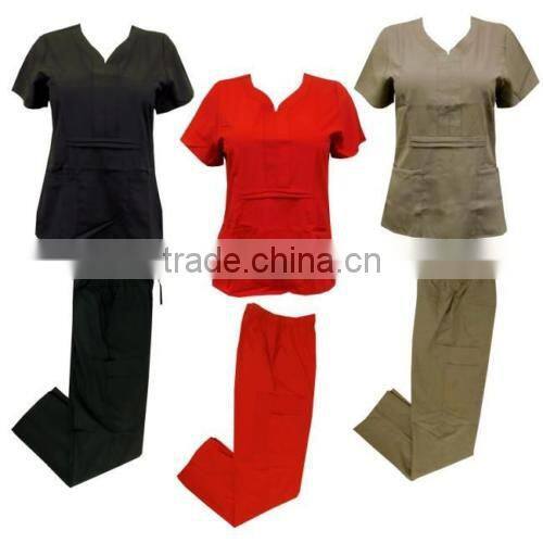 Customized Medical Uniform/scrub suit/nurse hospital uniform health care