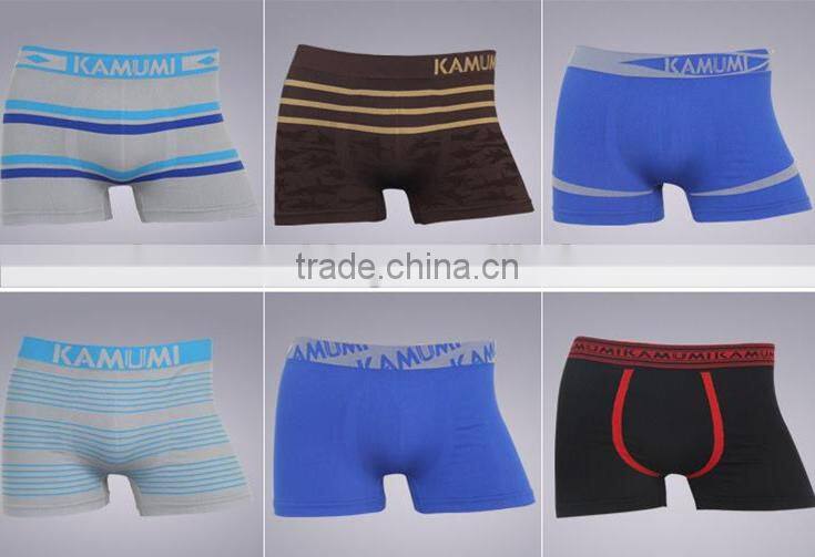 Mens sexy boxes/bodyshort OEM service spandex underwear