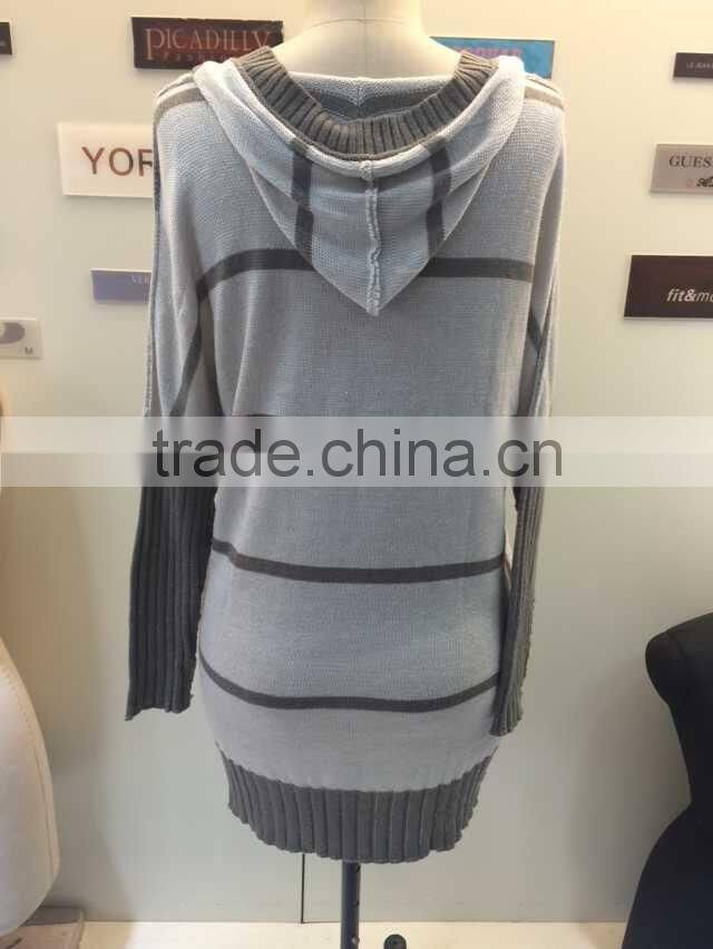 2015 newest design Knitted Sweater cardigan dress