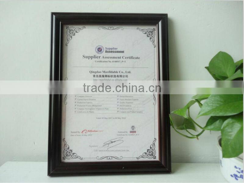 High quality customized iron-on backing embroidery patch