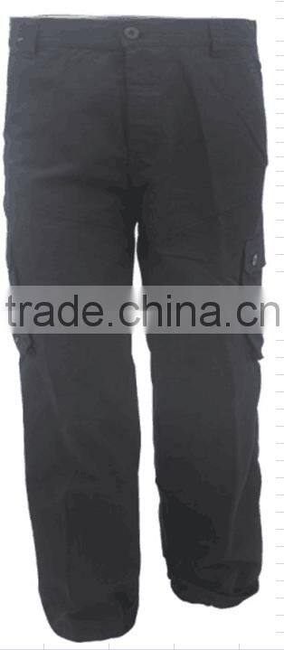 35%cotton mens long work pants cargo pants with pocket