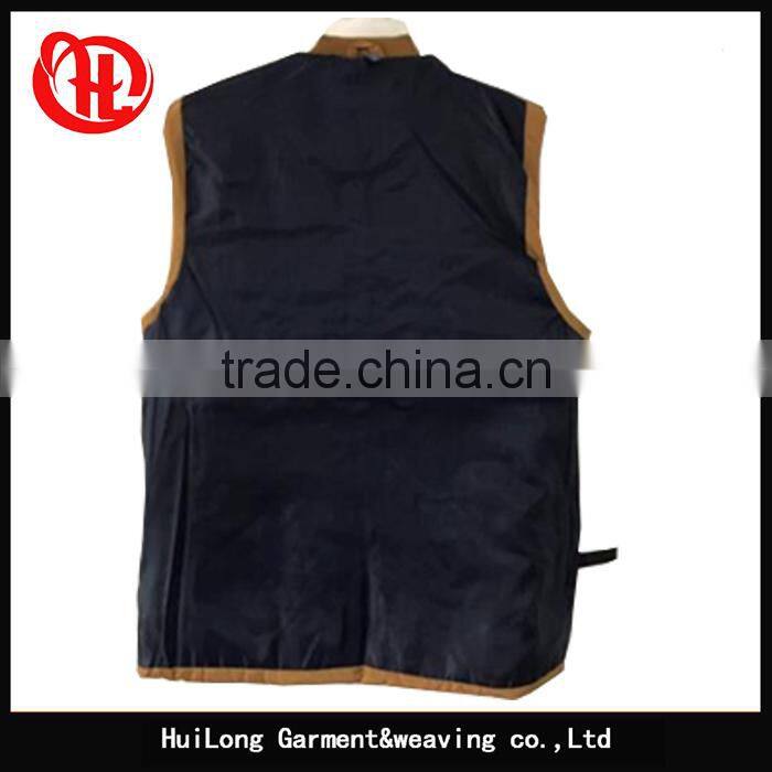 winter padded waistcoats wholesale vest mens 75D memory vests