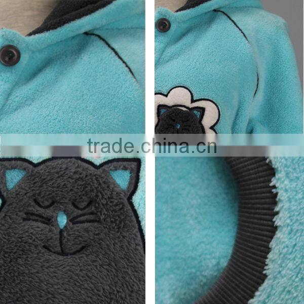 Best selling soft coral fleece women funny printed animal pajamas