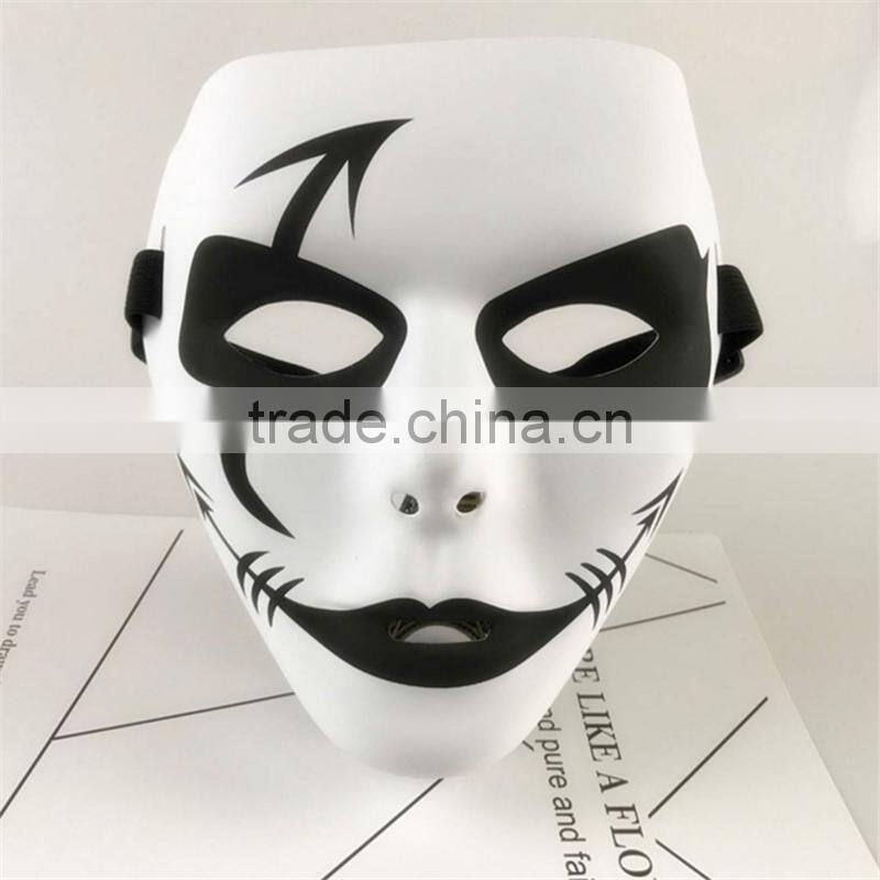 New arrivel Fashion Party mask unique funny halloween ghost mask Hand-painted hip-hop mask