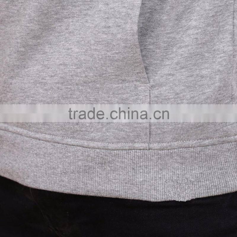 Men fashion high quality french terry sweat hoody , hoodie sweater custom made factory