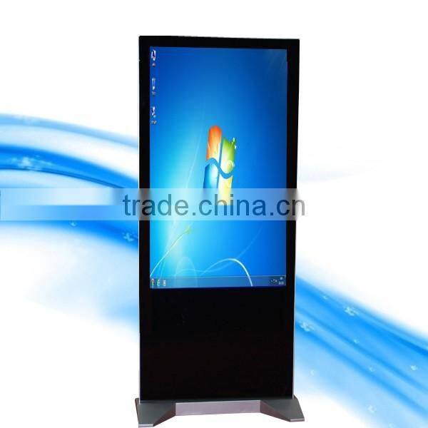 High resolution wall mount touch screen all-in-one computer 55 inch lcd tv touch screen