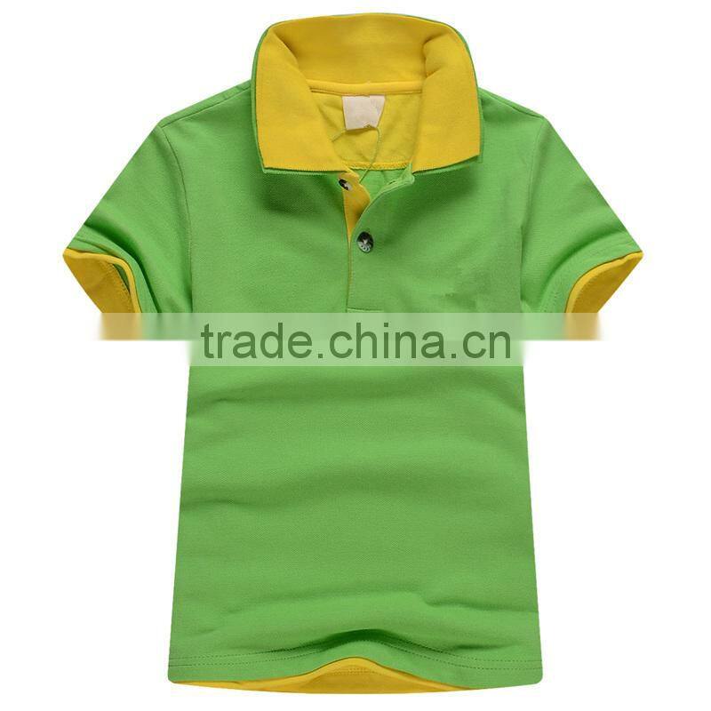 wholesale children's boutique polo shirt yarn dyed kids polo shirt wholesale