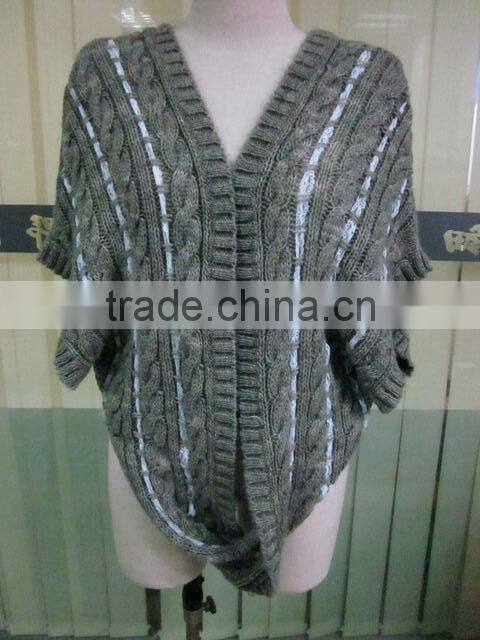 lady acrylic fashion sweater