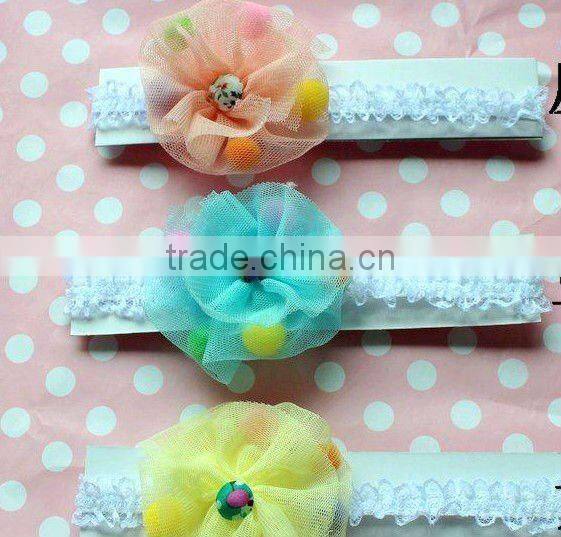 fashion felt feather baby head bands