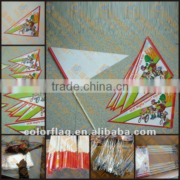 kids bicycle safety flag