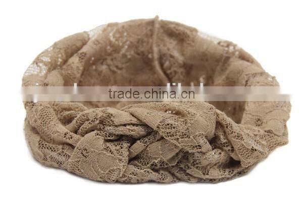 kids girl elastic lace cross headband, elastic lace headband for kids