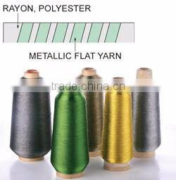 China MH type metallic yarn for Embroidery
