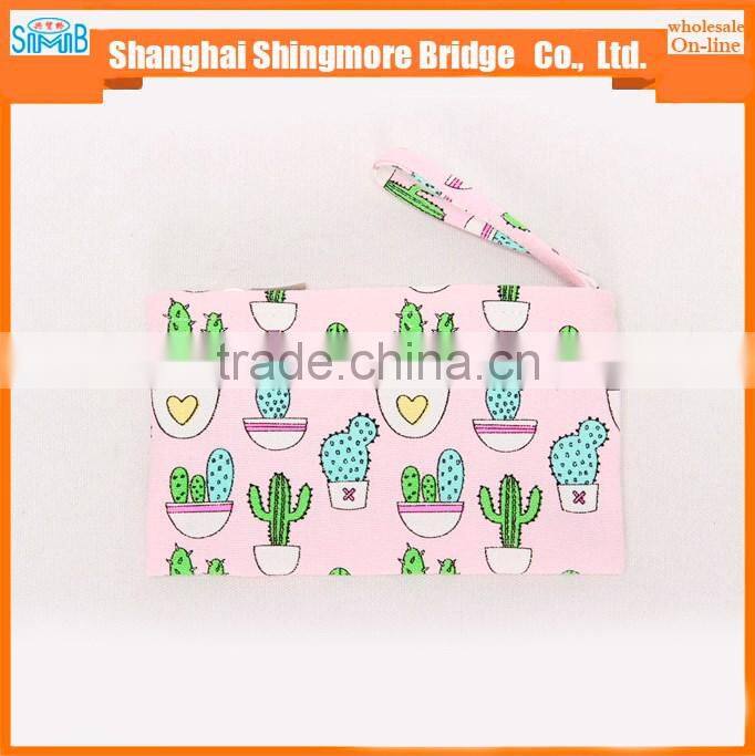 hot sales good quality canvas change purse in low price