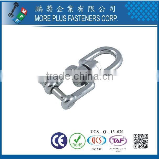 Made in Taiwan Eye and Jaw Swivel Mini Snap Shackle