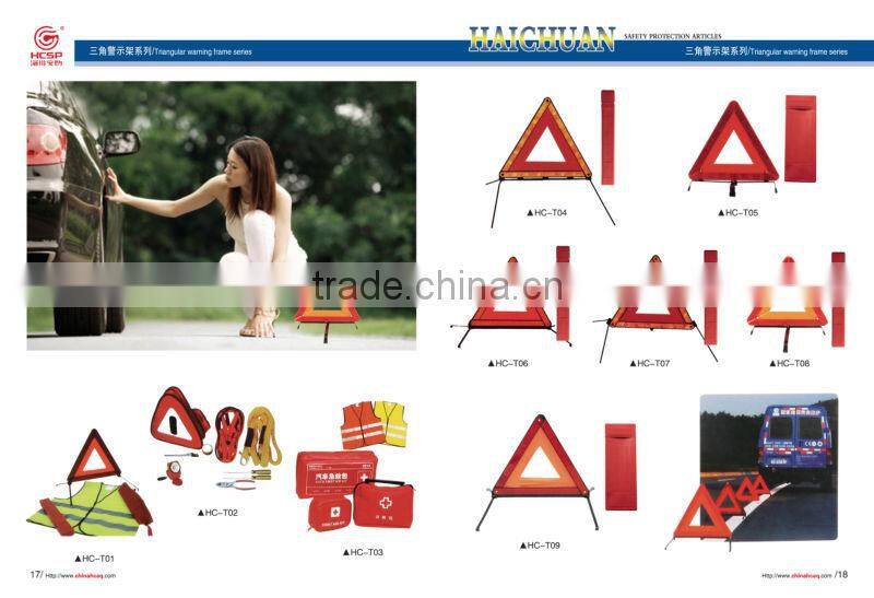 Taffic reflective Warning triangle